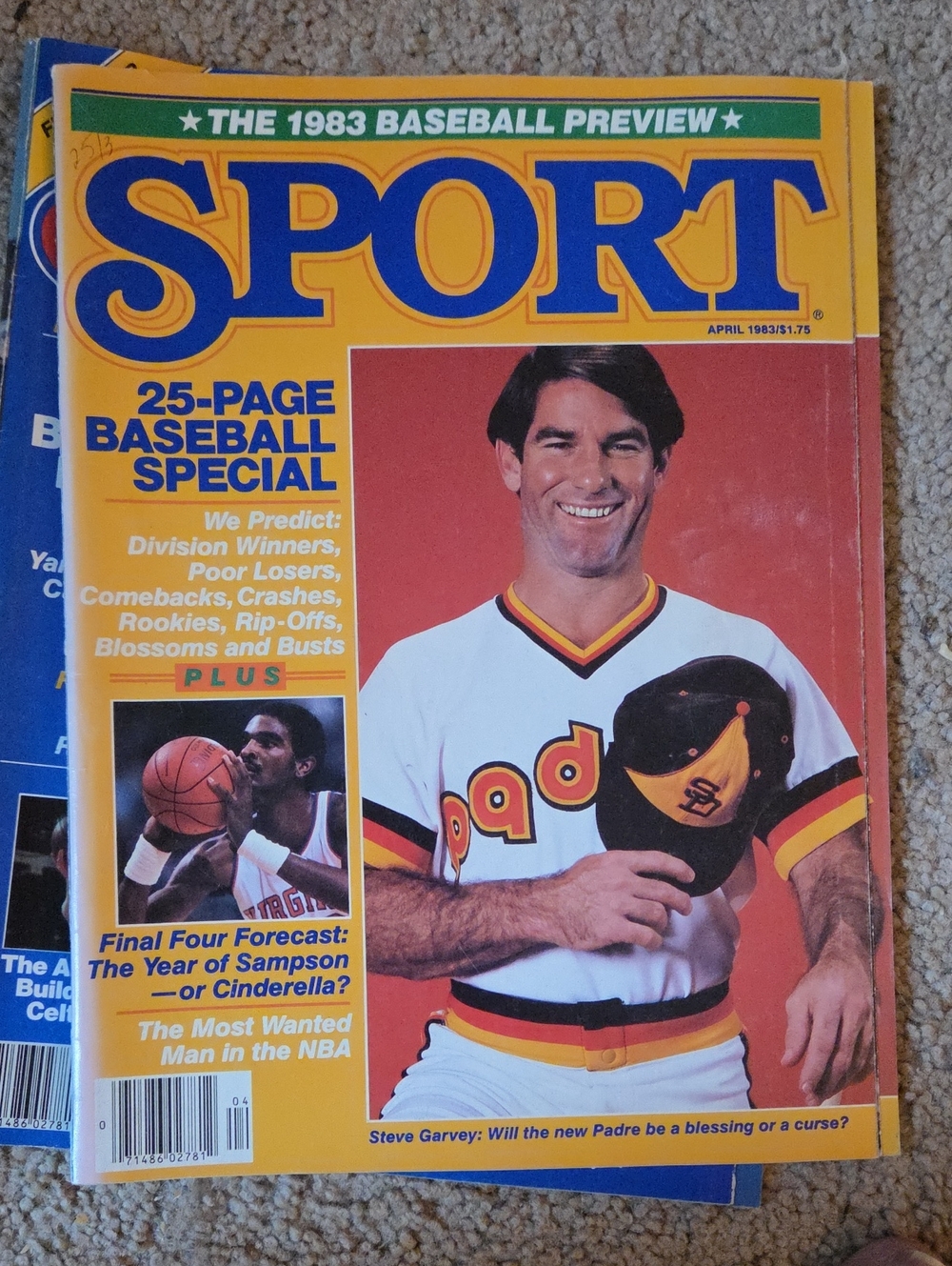 Vintage Cover — Yellow/Blue Baseball Special (1983)